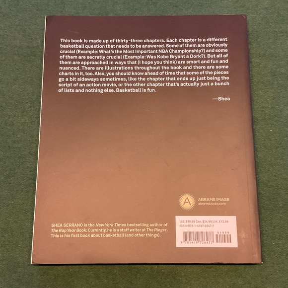Basketball (and Other Things): A Collection Book by Shea Serrano (2017) - Picture 3 of 3